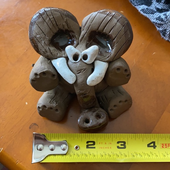 Ceramic elephant - Picture 4 of 6